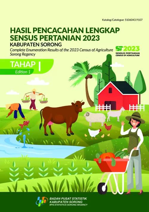 Hasil Pencacahan Lengkap Sensus Pertanian 2023 - Tahap I Kabupaten Sorong
